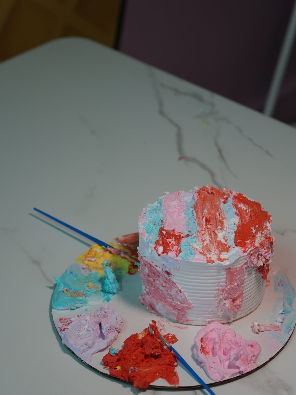 Custom ice cream cake